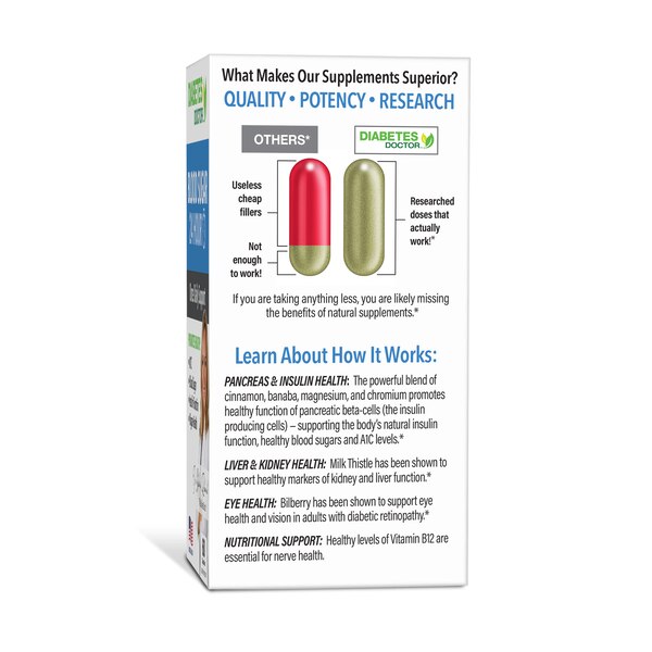 Dr. Stephanie's Blood Sugar 24HR Capsules, 60 CT