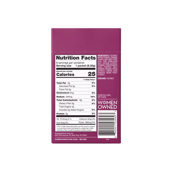 Cure Hydration Drink Mix