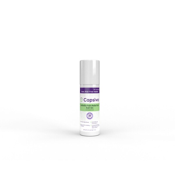 Capsiva Arthritis Pain Relief Gel Roll-On, 3 OZ