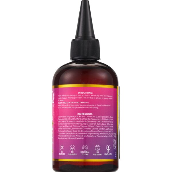 BLAQ Luxury Mega Pro Repair & Strengthening Hair Serum, Sage & Lychee, 4 OZ