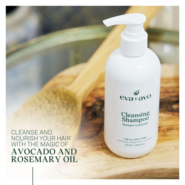 Eva & Avo Cleansing Shampoo, 8 OZ