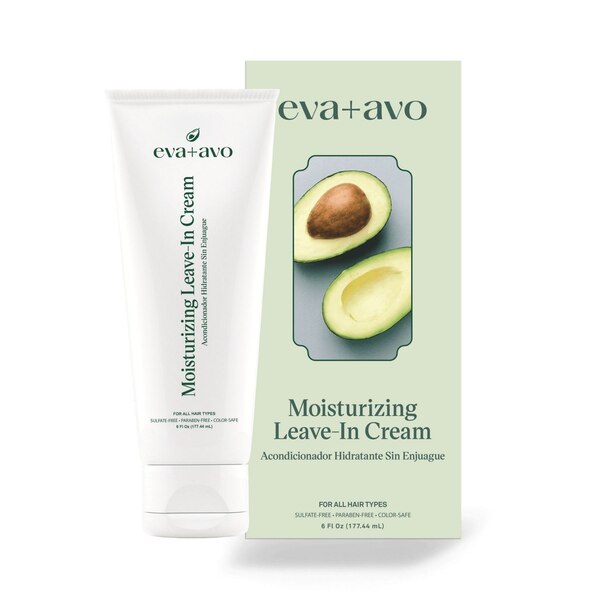 Eva+Avo Moisturizing Leave-In Cream, 6 OZ