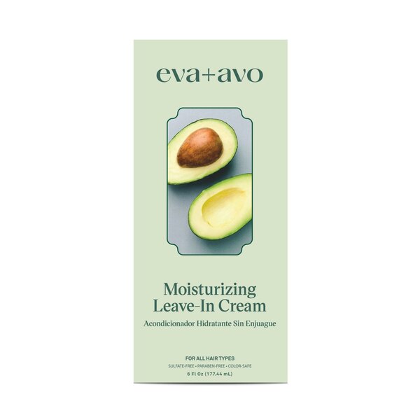 Eva+Avo Moisturizing Leave-In Cream, 6 OZ