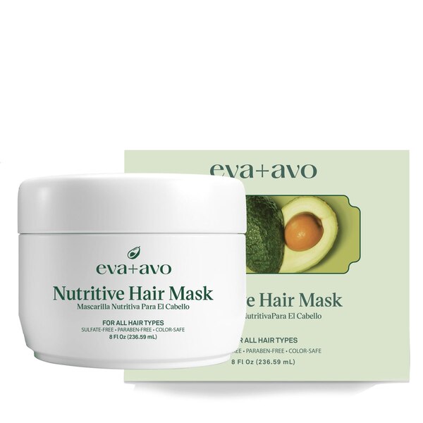Eva + Avo Nutritive Hair Mask, 8 OZ