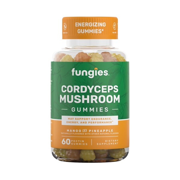 Fungies Cordyceps Mushroom Gummies 500MG, 60 CT