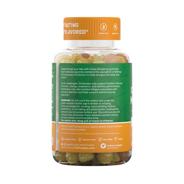 Fungies Cordyceps Mushroom Gummies 500MG, 60 CT