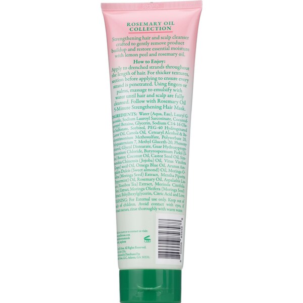 Camille Rose Rosemary Oil Hair + Scalp Cleanser, 8.5 OZ