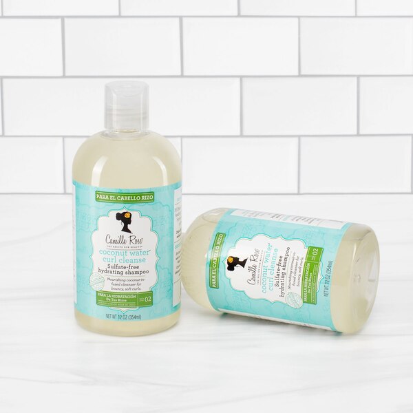 Camille Rose Coconut Water Curl Cleanse Shampoo, 12 OZ