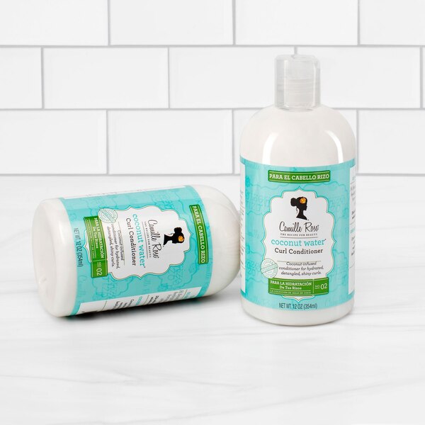 Camille Rose Coconut Water Curl Conditioner, 12 OZ