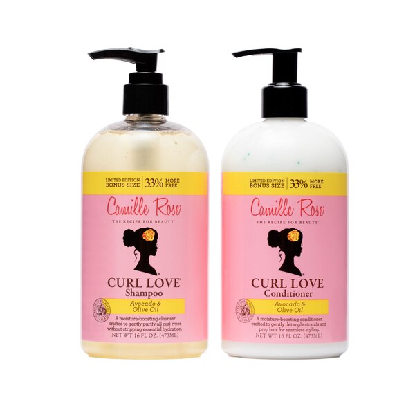 Camille Rose Curl Love Conditioner, 12 OZ