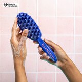 Kazmaleje Kurls Plus Paddle Comb, Cobalt Blue, thumbnail image