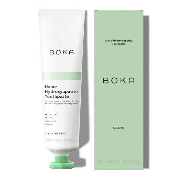 Boka Nano-Hydroxyapatite Toothpaste, Ela Mint, 3.4 OZ