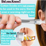 Cleanse Right- Ear Wax Spiral Drops and Bulb, thumbnail image