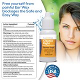 Cleanse Right- Ear Wax Spiral Drops and Bulb, thumbnail image