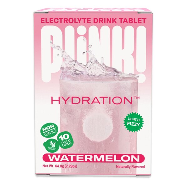 Plink! Watermelon Flavored Drink Tablet, 2.29 oz