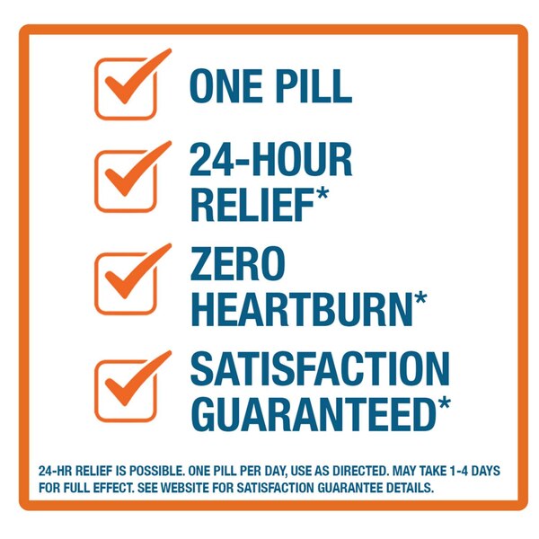 Zegerid OTC Heartburn Relief Capsules, 42 CT