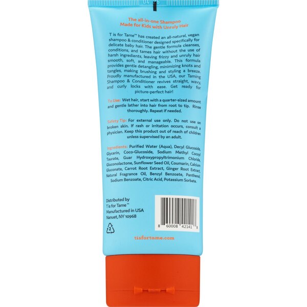T is Tame All-in-One Taming Shampoo, 6.76 OZ