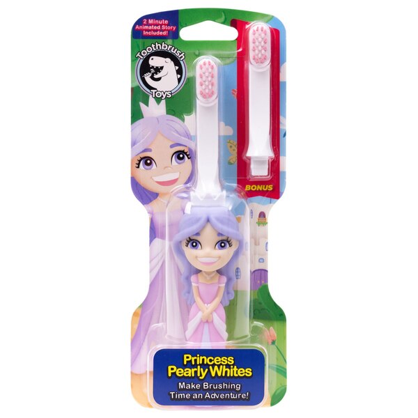 Toothbrush Toys Kids Toothbrush, Princess Pearly Whites, 1 CT