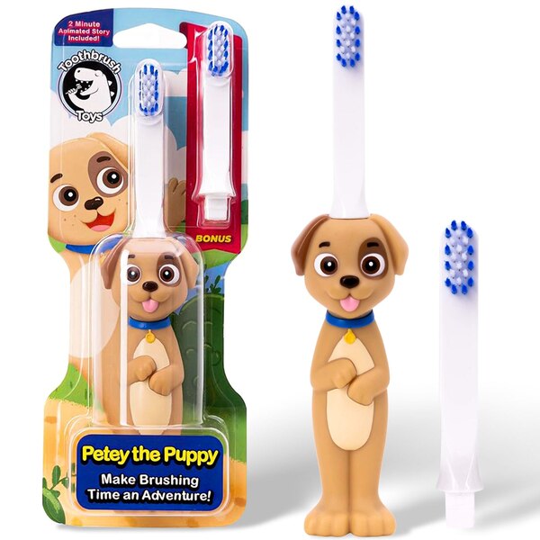 Toothbrush Toys Kids Toothbrush, Pete the Puppy Dog, 1 CT