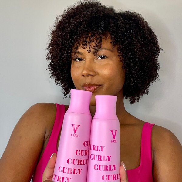 V&Co Curly Hair Shampoo, 12 OZ