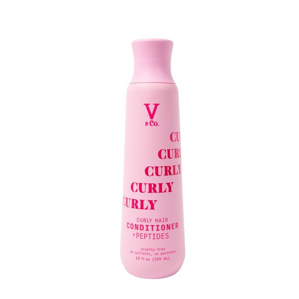 V&Co Curly Hair Conditioner, 12 OZ