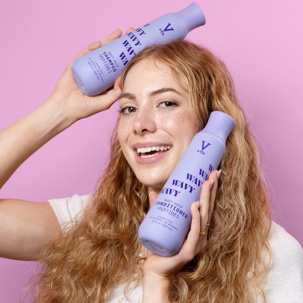 V&Co Wavy Hair Conditioner, 12 OZ