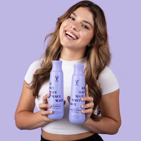 V&Co Wavy Hair Conditioner, 12 OZ