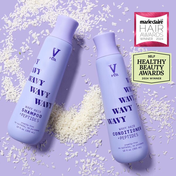 V&Co Wavy Hair Conditioner, 12 OZ