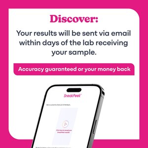 SNEAKPEEK EARLY GENDER TEST
