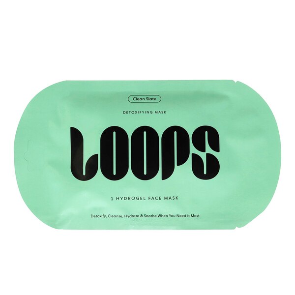 LOOPS Clean Slate Detoxifying Hydrogel Face Mask