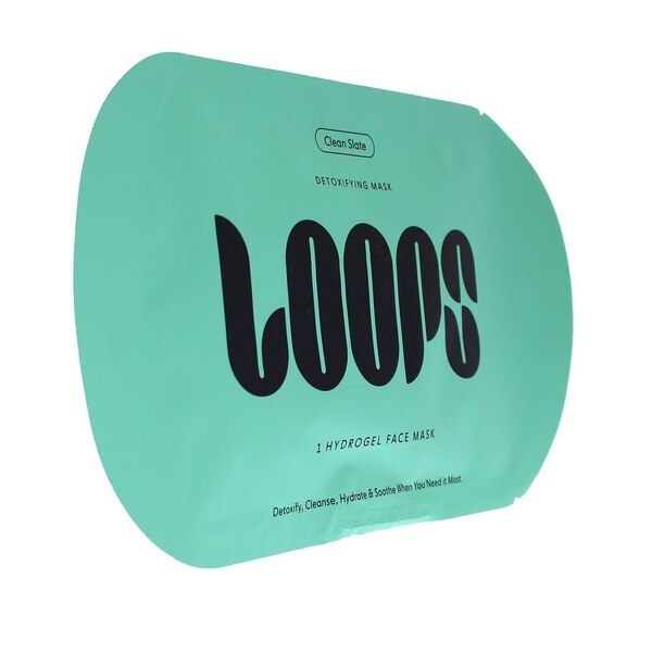 LOOPS Clean Slate Detoxifying Hydrogel Face Mask