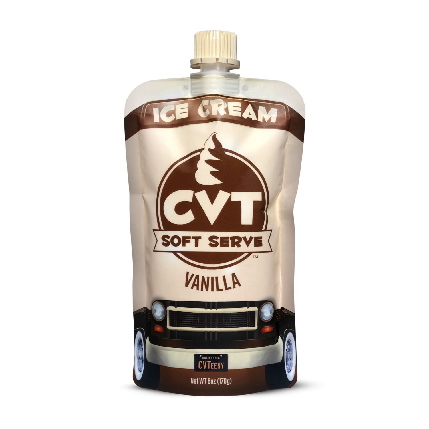 CVT, Soft Serve Vanilla, 6 oz