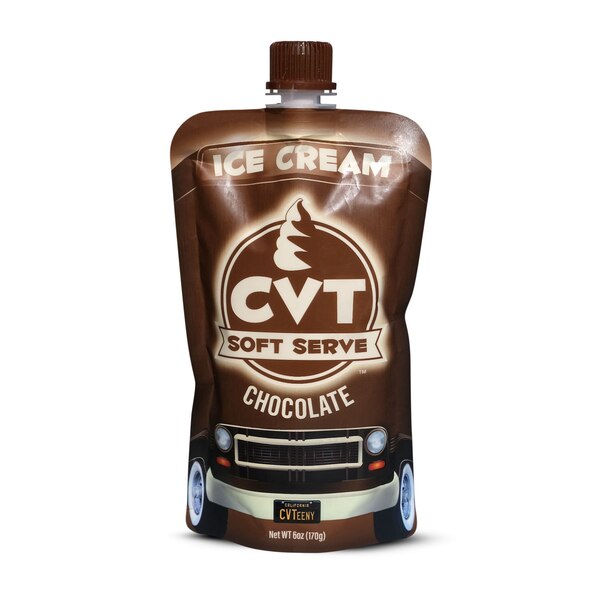 CVT, Soft Serve Chocolate Ice Cream, 6 oz