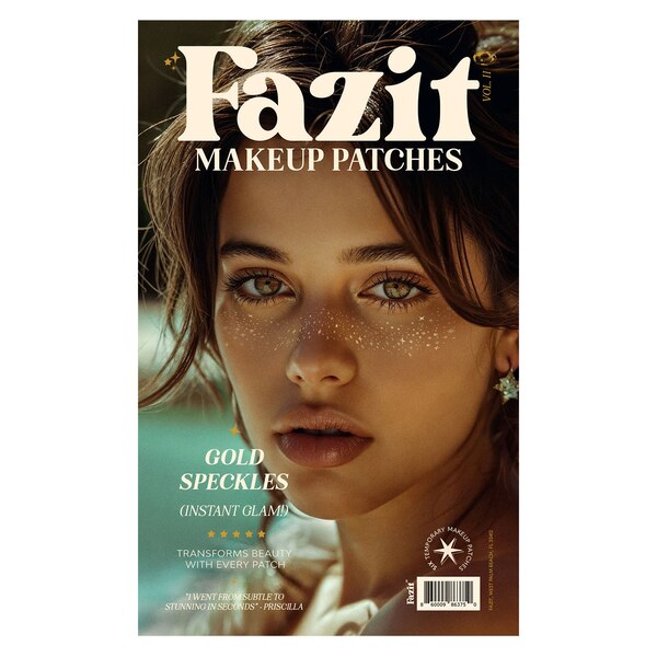 Fazit Gold Freckle Speckles Makeup Patches