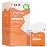 Fomin Full Body Deodorant Wipes, Citrus Harmony, 15 CT, thumbnail image