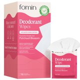 Fomin Full Body Deodorant Wipes, Patchouli Blossom, 15 CT, thumbnail image