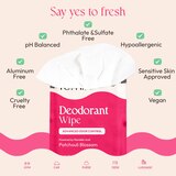 Fomin Full Body Deodorant Wipes, Patchouli Blossom, 15 CT, thumbnail image