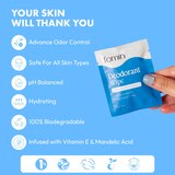 Fomin Full Body Deodorant Wipes, Fragrance Free, 15 CT, thumbnail image