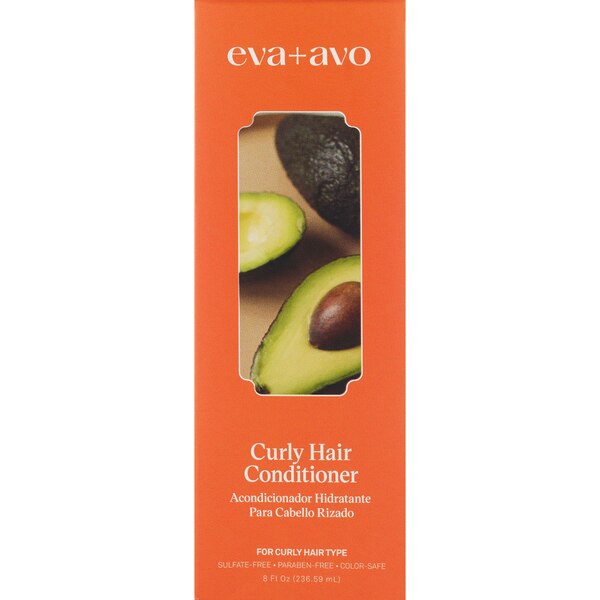 Eva + Avo Curly Hair Conditioner, 8 OZ 
