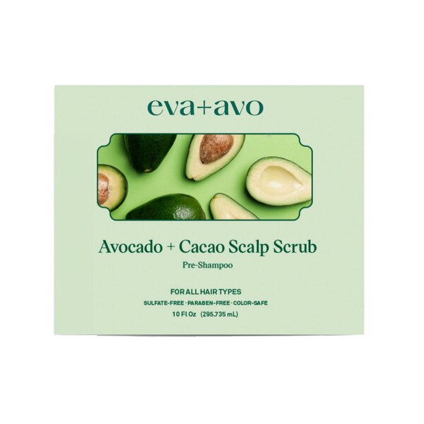 Eva + Avo Avacado & Cacao Scalp Scrub, 10 OZ