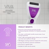 Spa Sciences VIVA Advanced Pedicure Foot Smoothing System, thumbnail image