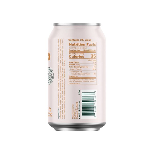 OLIPOP Prebiotic Soda, Classic Root Beer, 12 Oz