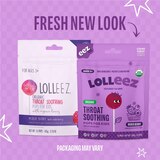 Lolleez Organic Throat Soothing Lollipops for Kids, Mixed Berry, 15 CT, thumbnail image