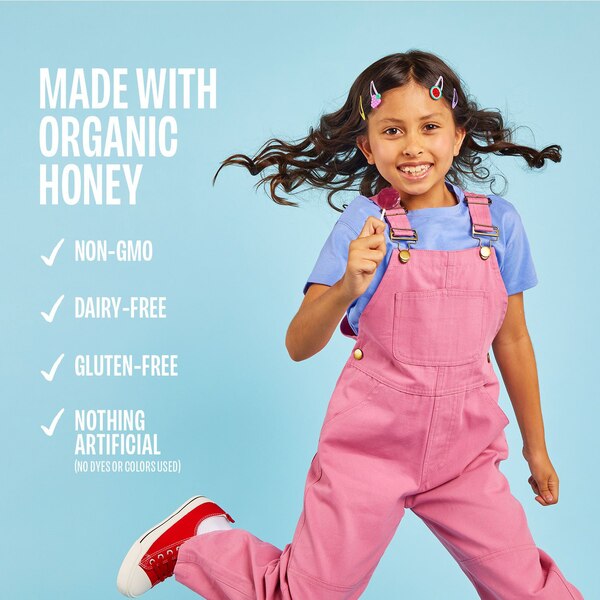 Lolleez Organic Throat Soothing Lollipops for Kids, Mixed Berry, 15 CT