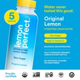 Lemon Perfect Hydrating Lemon Water, 12 OZ, thumbnail image 3 of 5