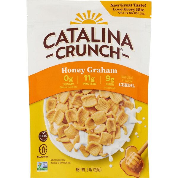 Catalina Crunch, Honey Graham Cereal, 9 oz
