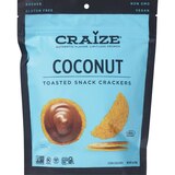 Craize, Coconut Toasted Snack Cracker, 4 oz, thumbnail image