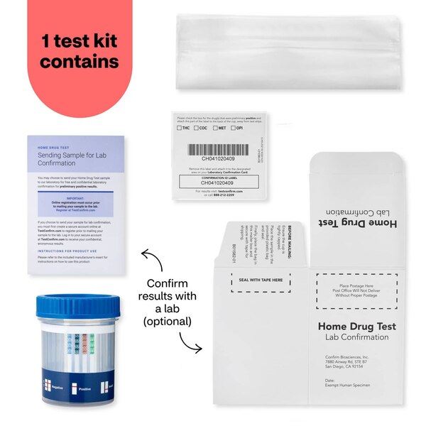 CVS Health Home Drug Test Kit, 4 Drugs
