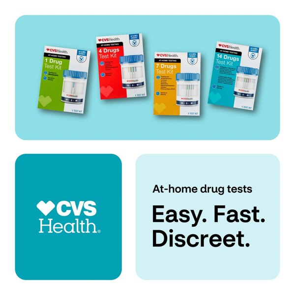 CVS Health Home Drug Test Kit, 14 Drugs