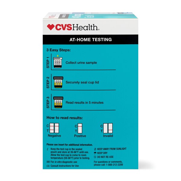 CVS Health Home Drug Test Kit, 14 Drugs
